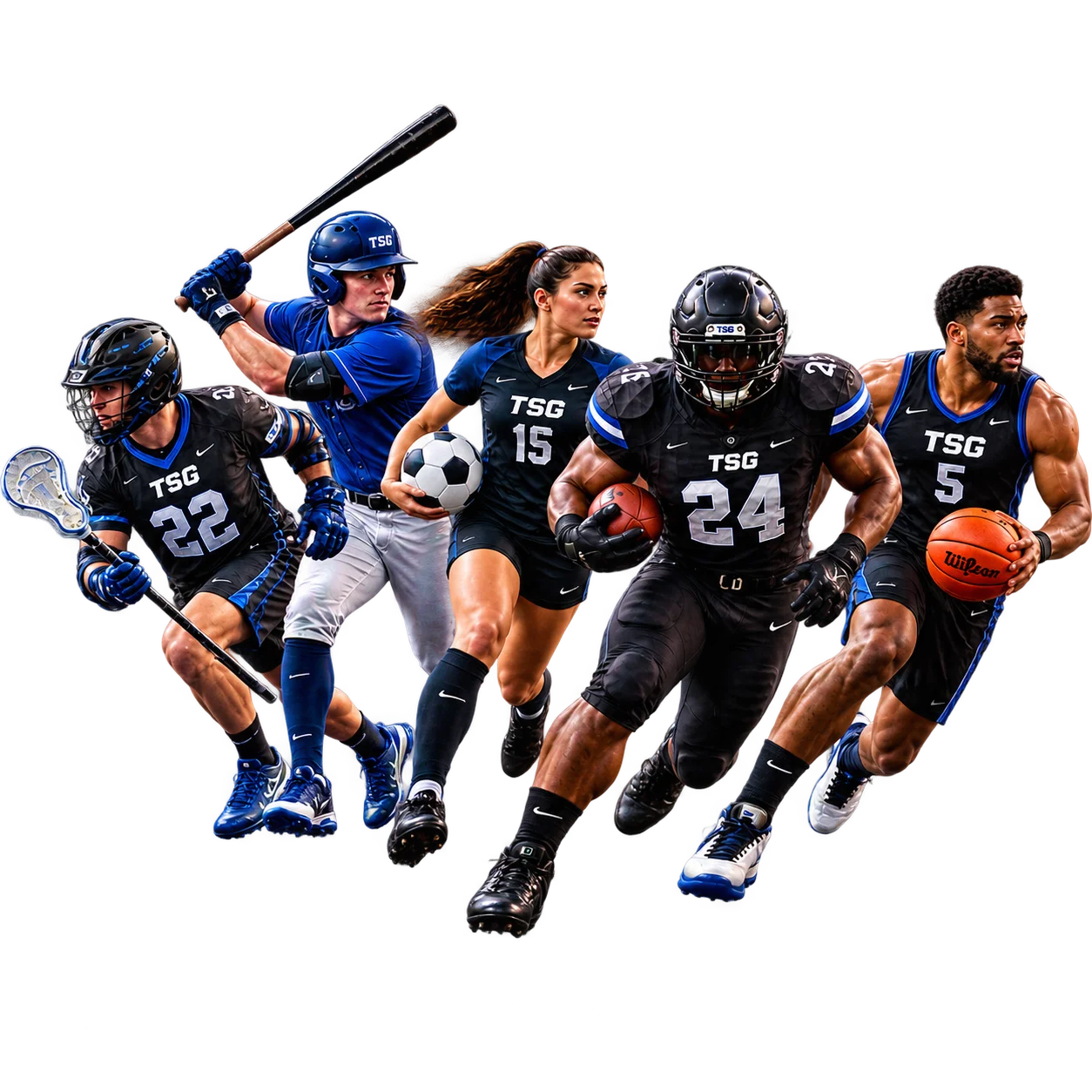 Athletes across multiple sports